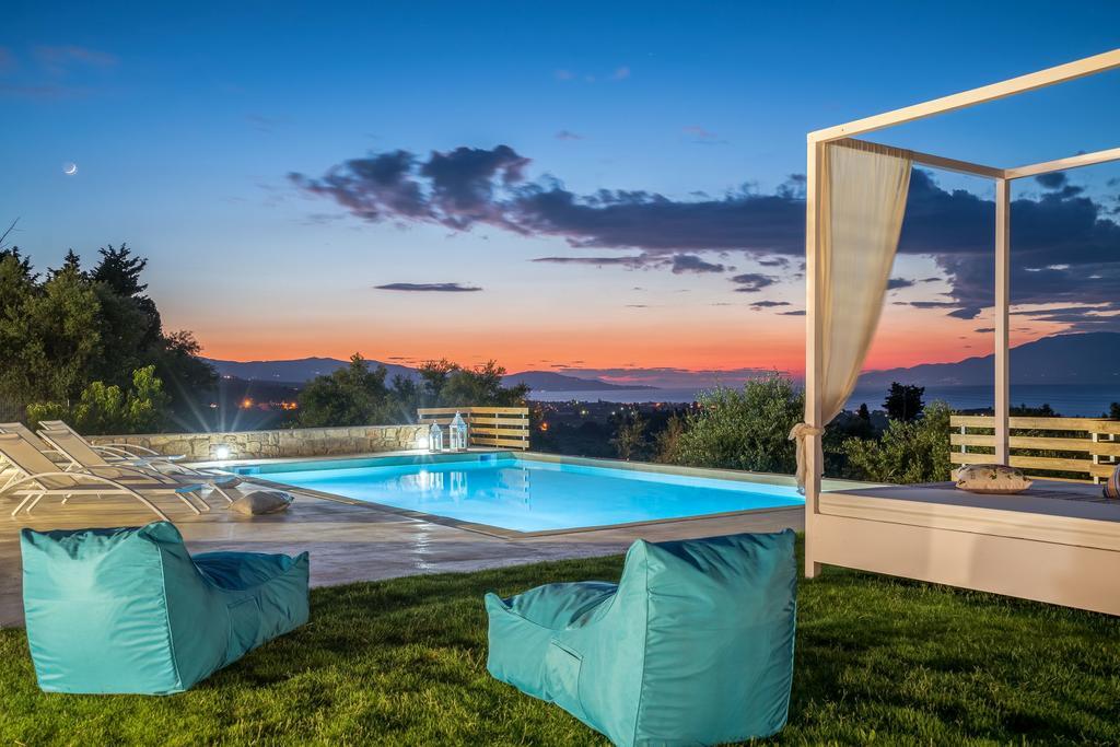 Villa Merovigli - Sea Views & Private Pool, Ideal For Large Groups, By Zantewize Tragaki Exterior foto